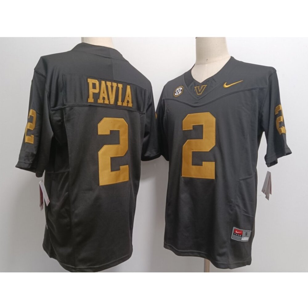 Mens Youths Select Diego Pavia Stitched Jersey Black Vapor